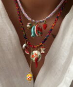 گردنبند چارم رنگی - Image 3