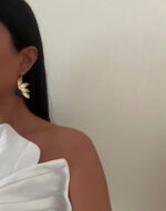 گوشواره سنگ رنگی - Image 3