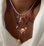 گردنبند چارم رنگی
