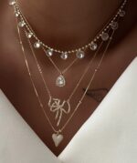 گردنبندای طرح طلا ظریف
